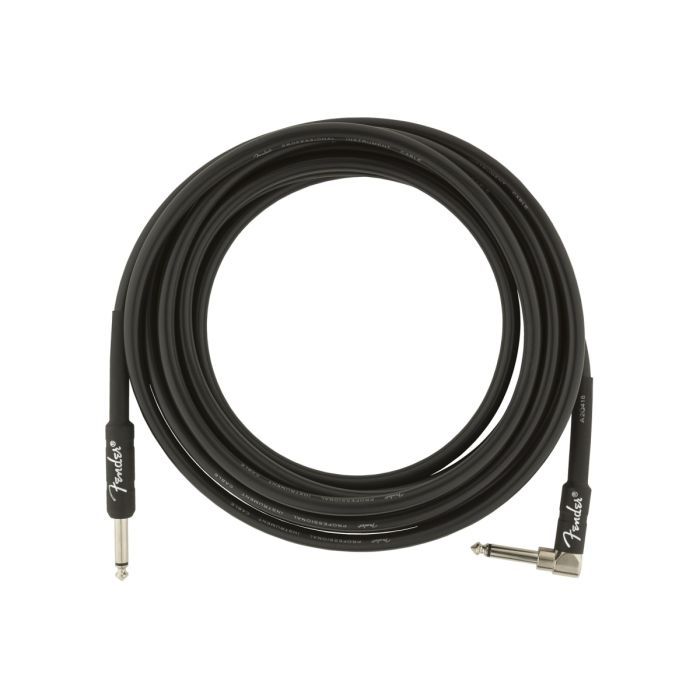 Инструментальный кабель Fender Cable Professional Series 18.6' Angled Black (228434) изображение 6