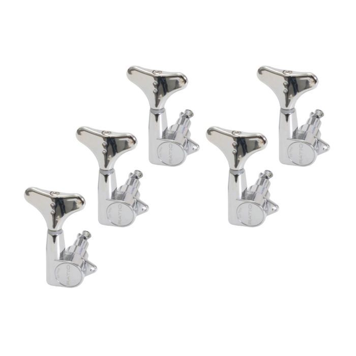 Колки для гитары Graph Tech PRB-5500-C0 Bass Ratio 2 + 3 Y Key Chrome (235535) изображение 3