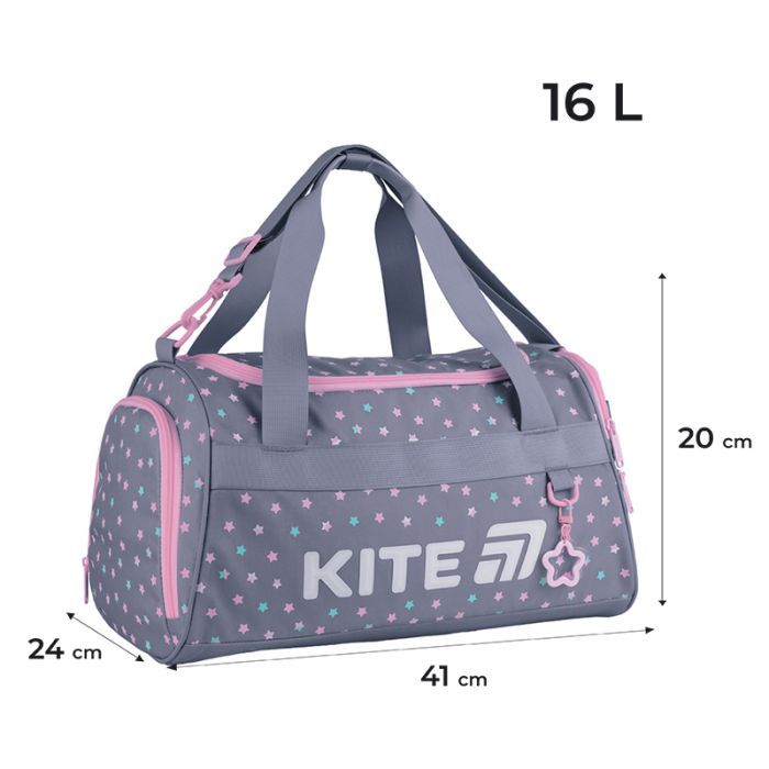 Дорожня сумка Kite спортивна Education 2505 Kawaii Stars (K25-2505-1) зображення 2