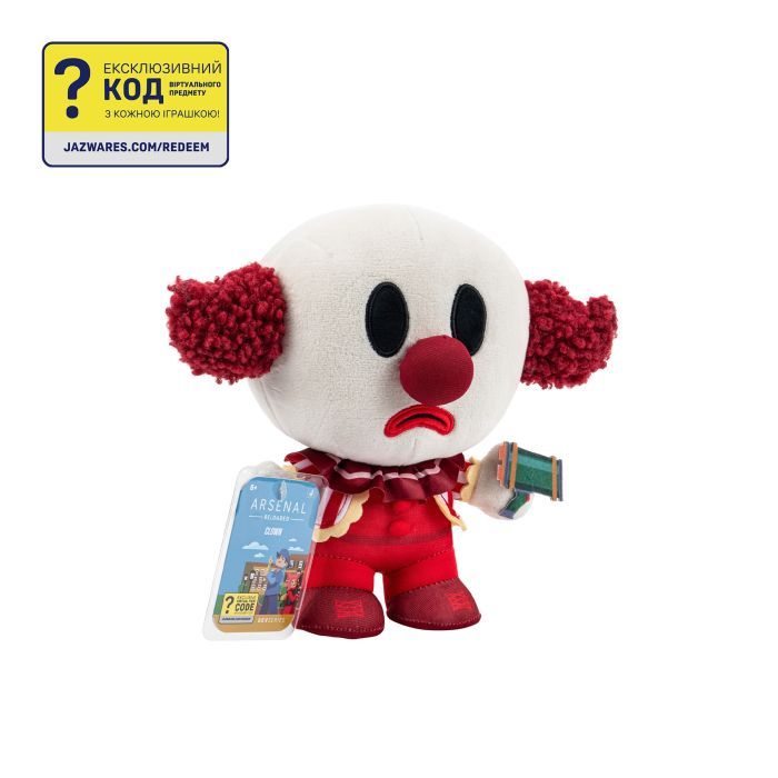 М'яка іграшка DevSeries Collector Plush Arsenal Reloaded Clown, 20см (CRS0100) зображення 3
