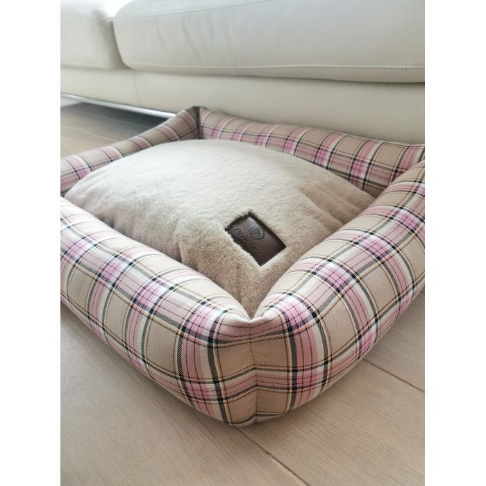 Лежак для тварин Chloe's Home Дублін S рожевий (CLH4067) зображення 2