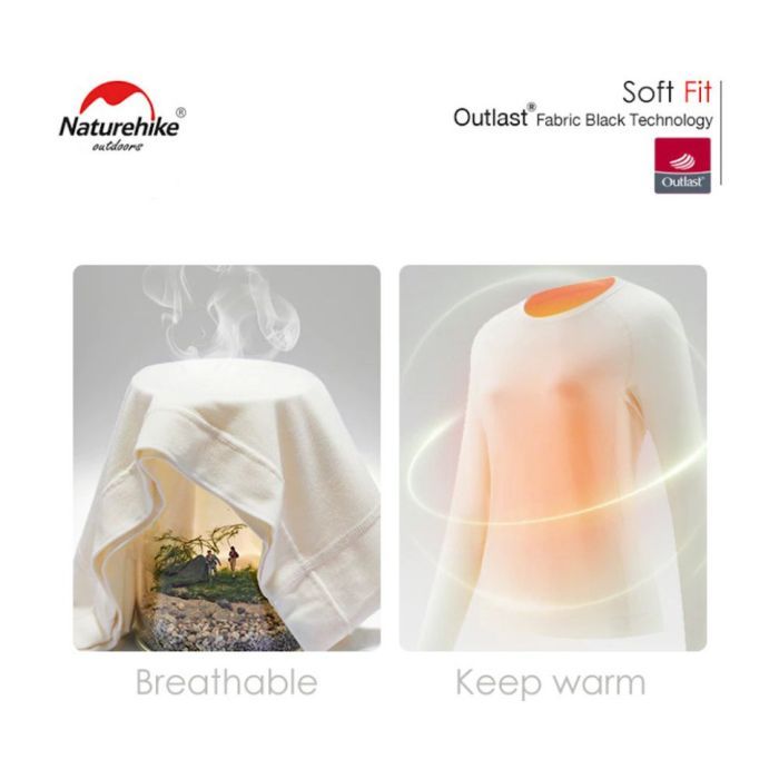 Термокофта Naturehike NH22NY009 чорний XXL (6927595705360) зображення 4