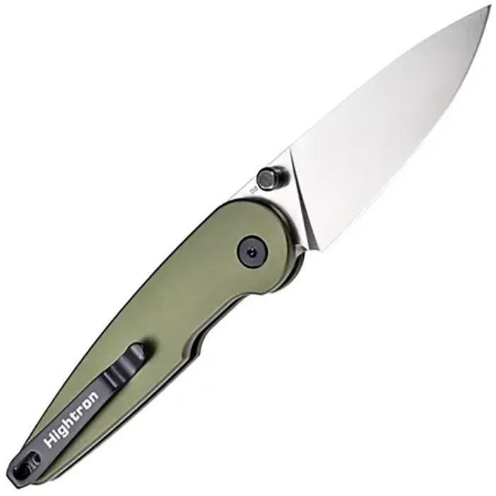 Ніж Hightron Birdidi, D2, алюміній, чорний, чорний клинок (HK06BLK) зображення 3