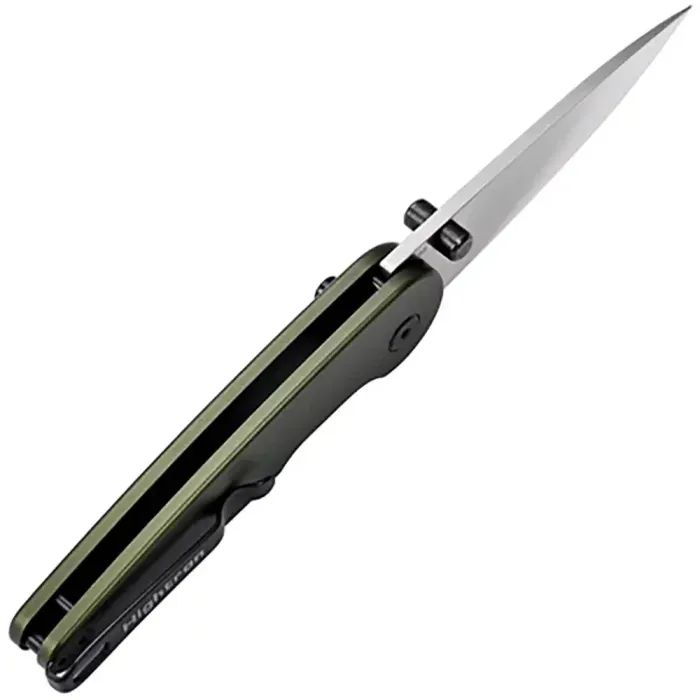 Ніж Hightron Birdidi, D2, алюміній, чорний, чорний клинок (HK06BLK) зображення 4