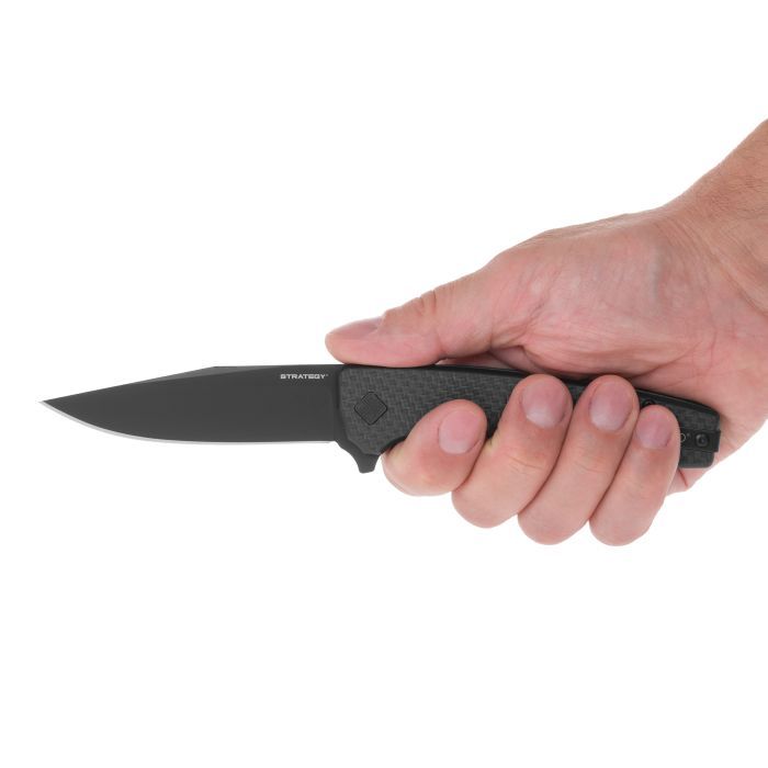Нож Ocaso Strategy, Carbon Fiber + G-10, Satin (29BCD) изображение 2