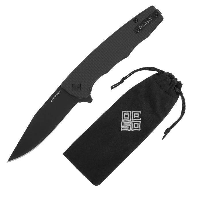 Нож Ocaso Strategy, Carbon Fiber + G-10, Satin (29BCD) изображение 7