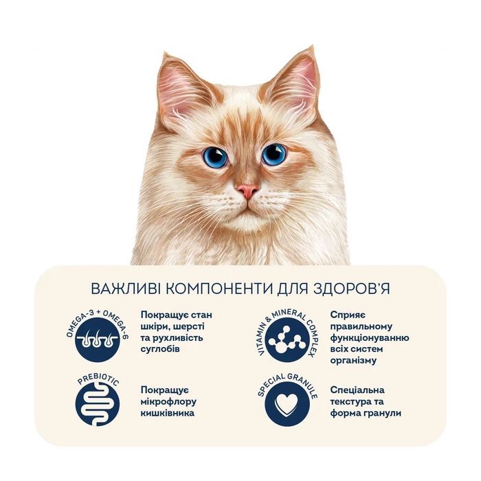 Сухий корм для кішок Home Food With sensitive digestion з ягням та лососем 10 кг (4820235020583) зображення 4
