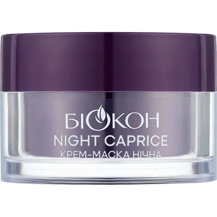 Крем для лица Біокон Age & Beauty Night Caprice 2в1 50 мл (4823110302347) изображение 3