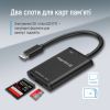 Зчитувач флеш-карт ColorWay USB-C to USB 3.0/SD/MicroSD (CW-CR-02) зображення 9