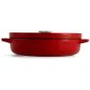 Сотейник KitchenAid Cast Iron чавунний з кришкою, 26 см, 2,77 л, червоний (CC009009-001) зображення 3