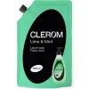 Жидкое мыло Clerom Lime and mint Дой-пак 500 мл (4820287020234)