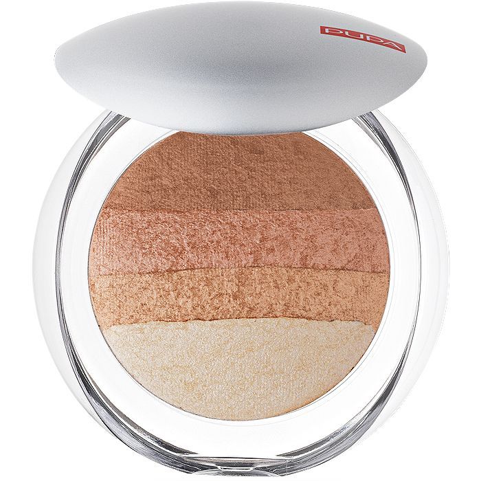Пудра для обличчя Pupa Luminys Baked All Over 05 - Gold Stripes (8011607249831)