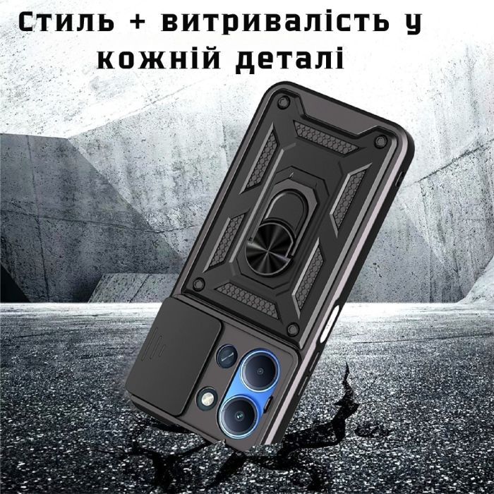 Чехол для мобильного телефона BeCover Military Xiaomi Redmi 15С 4G/5G Black (713925) изображение 3