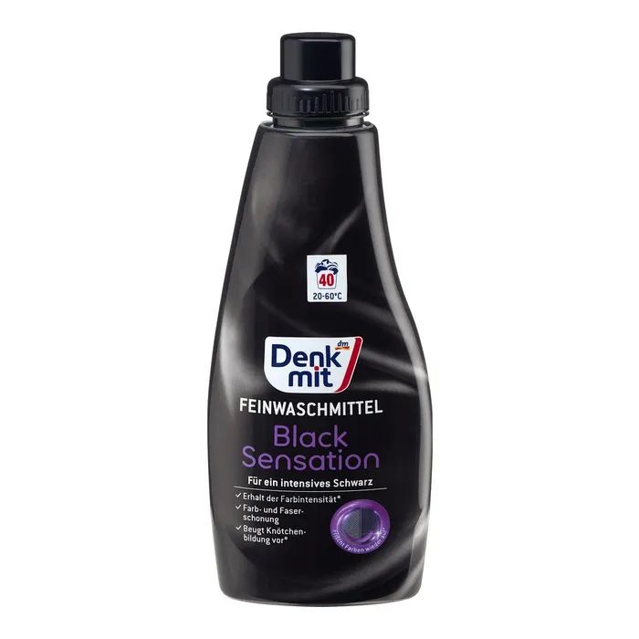 Гель для стирки DenkMit Black Sensation Для черных вещей 1 л (4066447792898)