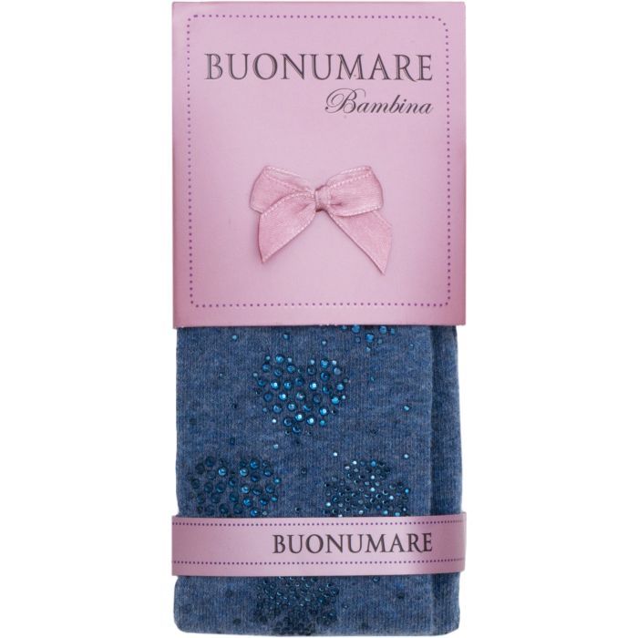 Колготки детские BNM со стразами (M0C0302-1044-98G-blue)