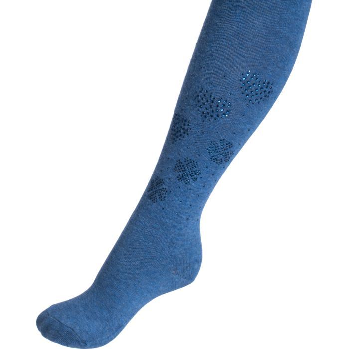 Колготки детские BNM со стразами (M0C0302-1044-98G-blue) изображение 3