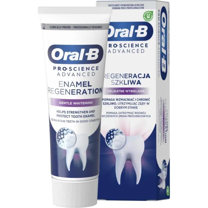 Зубна паста Oral-B Pro-Science Відновлення емалі Делікатне відбілювання 75 мл (8001090247582)