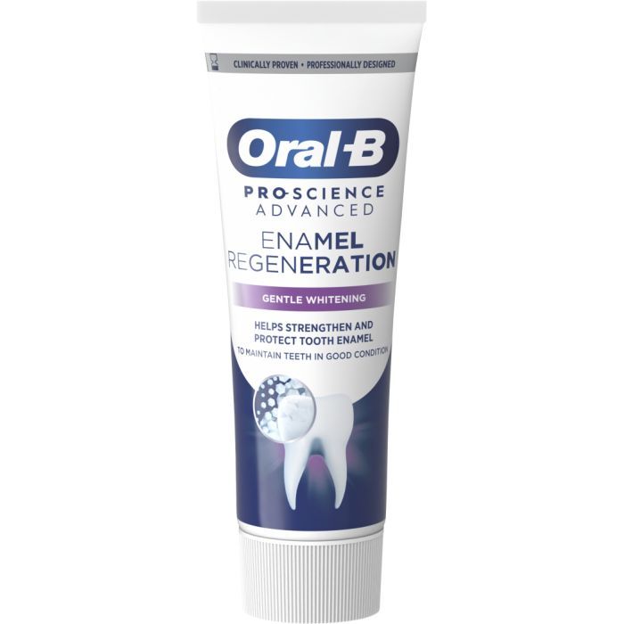 Зубна паста Oral-B Pro-Science Відновлення емалі Делікатне відбілювання 75 мл (8001090247582) зображення 2