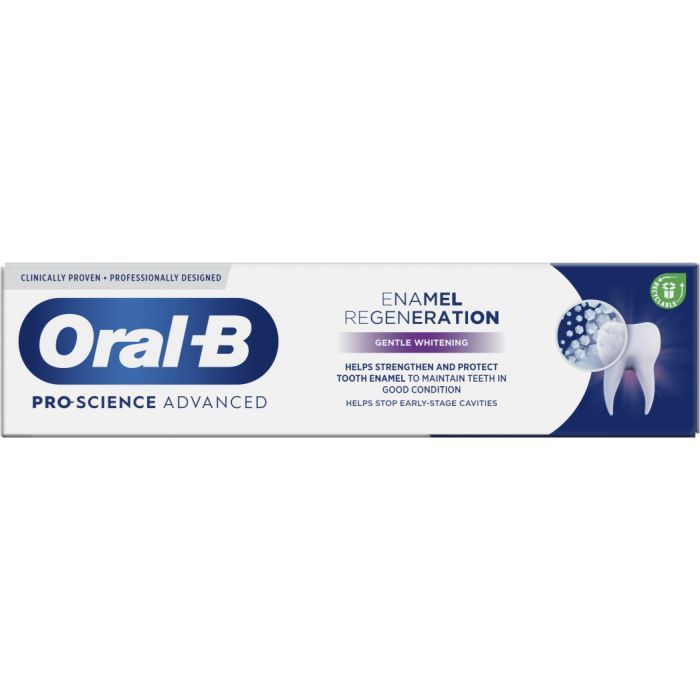 Зубна паста Oral-B Pro-Science Відновлення емалі Делікатне відбілювання 75 мл (8001090247582) зображення 3