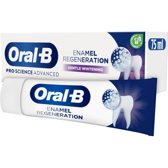 Зубна паста Oral-B Pro-Science Відновлення емалі Делікатне відбілювання 75 мл (8001090247582) зображення 4