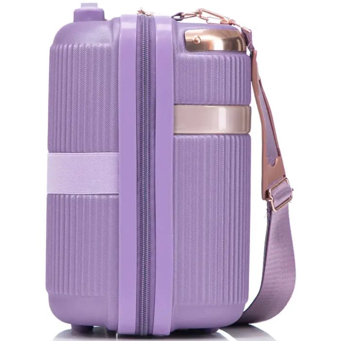 Косметичка Semi Line Бьюті-кейс 16L Purple (DAS303375) зображення 5 Косметичка Semi Line Бьюті-кейс 16L Purple (DAS303375) зображення 5