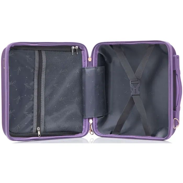Косметичка Semi Line Бьюті-кейс 16L Purple (DAS303375) зображення 6 Косметичка Semi Line Бьюті-кейс 16L Purple (DAS303375) зображення 6