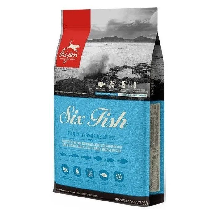 Сухой корм для собак Orijen 6 Fish 2 кг (0064992183202)