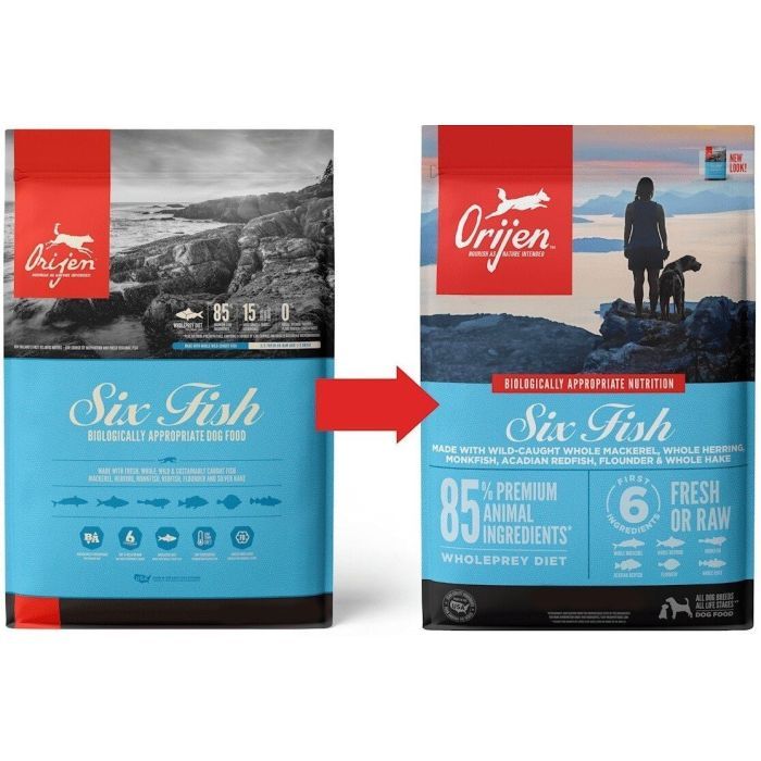 Сухой корм для собак Orijen 6 Fish 2 кг (0064992183202) изображение 3