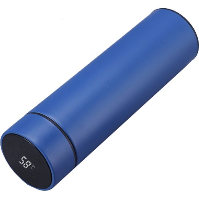 Термос Merlion з цифровим термометром 0,5 л, синій (SUS-304E-Be/500)