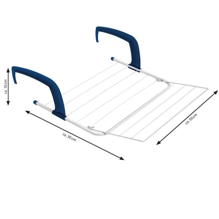 Сушилка для белья Casa Si Hot Plus White (CS92733H06) (DAS302376) изображение 2 Сушилка для белья Casa Si Hot Plus White (CS92733H06) (DAS302376) изображение 2