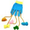 Іграшка для котів Hippie Pet Рукавичка синя 30 см (HIPCT2304084M)