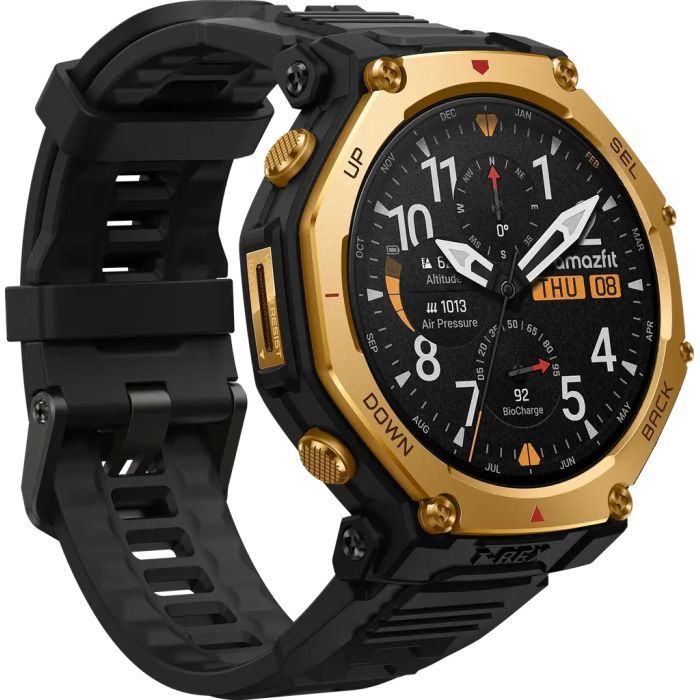 Смарт-часы Amazfit T-Rex 3 Pro 48mm W2444OV5N Black Gold (1170957) изображение 3