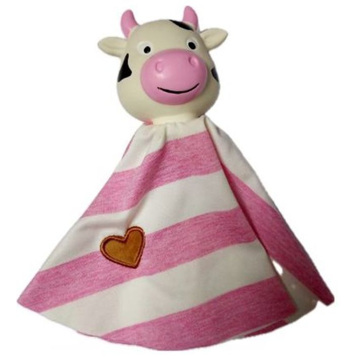 Игрушка для собак MISOKO&CO Коровка разноцветная 18.5 см (BEIRJ03416)