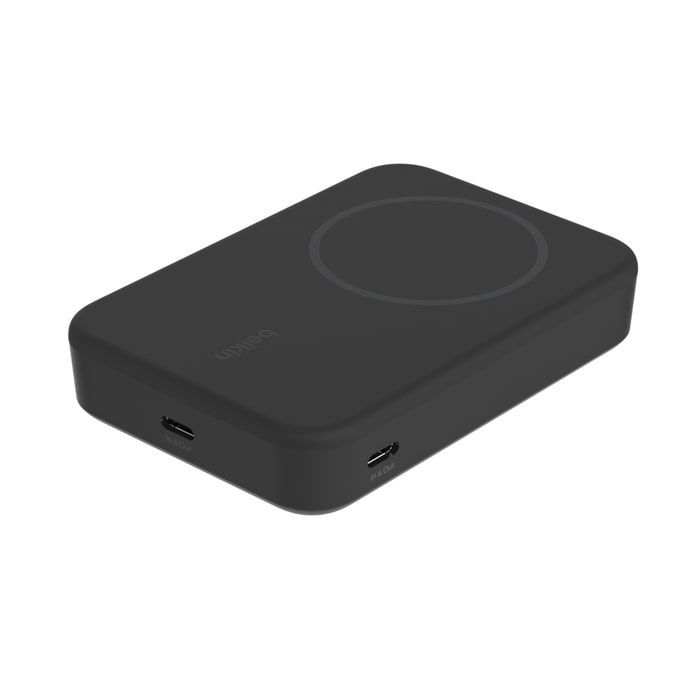 Батарея универсальная Belkin 10000mAh MagSafe Wireless Qi2 Black (BPD008BTBK) изображение 10