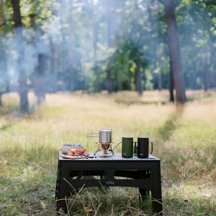 Туристический стол Tribe Camp Table Low пластиковий Olive (T-EF-0003-olive) изображение 10