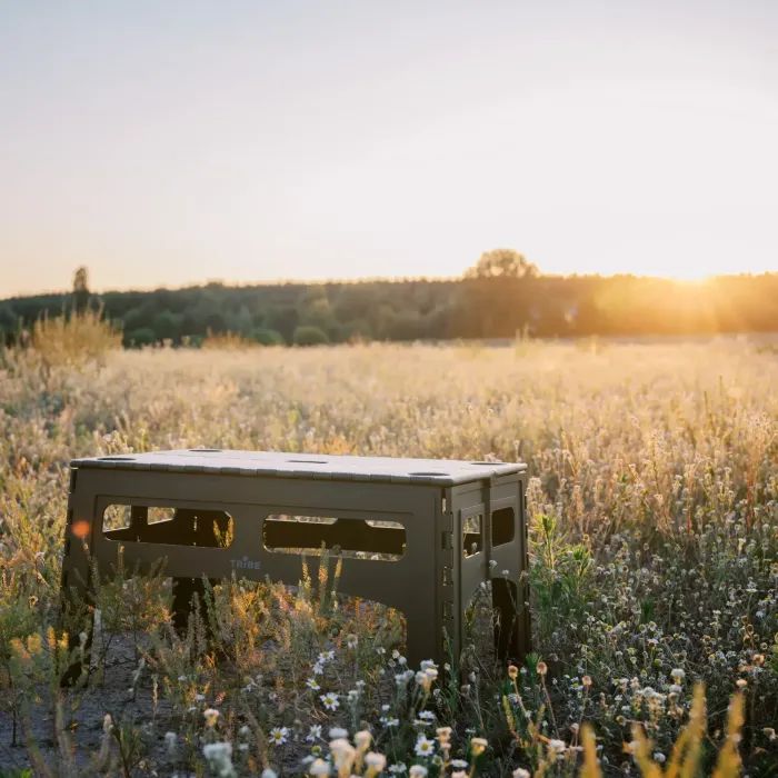 Туристический стол Tribe Camp Table Low пластиковий Olive (T-EF-0003-olive) изображение 9