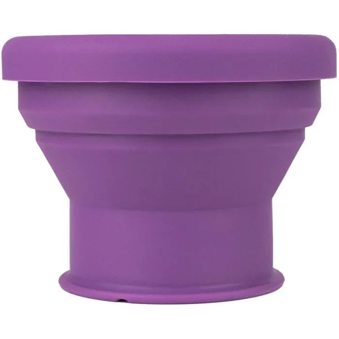Чашка туристична Tribe Collapsible Shot 90 мл з кришкою, plum (T-FF-0030-plum) зображення 2