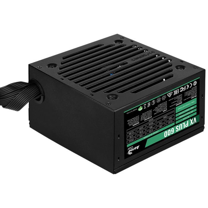 Блок питания AeroCool 600W VX Plus Stealth (ACPN-VS60NEY.12) изображение 4