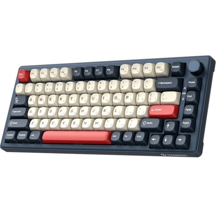 Клавіатура GamePro Asgard Yord Wireless/Bluetooth/USB UA Blue (MK266BL) зображення 3