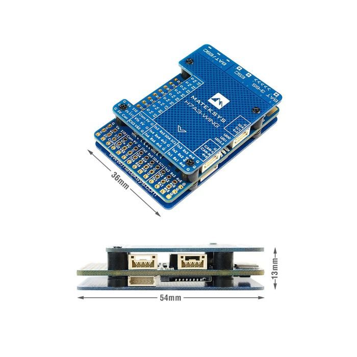 Полетный контроллер (FC) MATEK H7A3-WING (H7A3WING) изображение 2