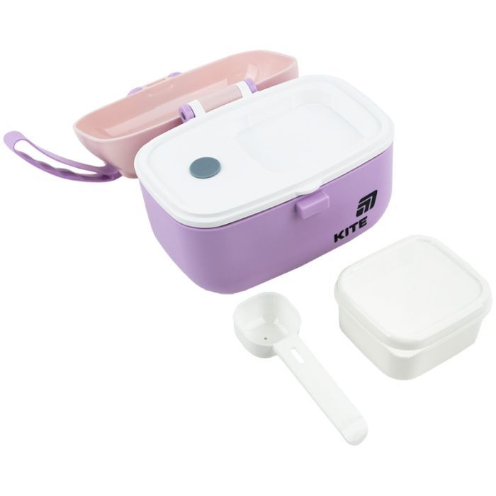 Ланч-бокс Kite 450 мл фіолетовий (K25-1185-1) зображення 4