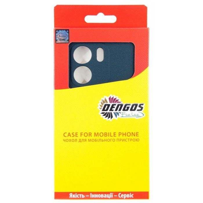 Чохол до мобільного телефона Dengos Carbon Motorola G06 Blue (DG-TPU-CRBN-241) зображення 3