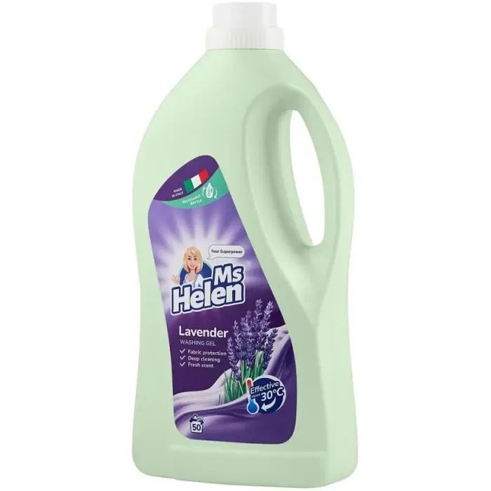 Гель для стирки Ms Helen Lavender 2.5 л (4820281850202) изображение 2