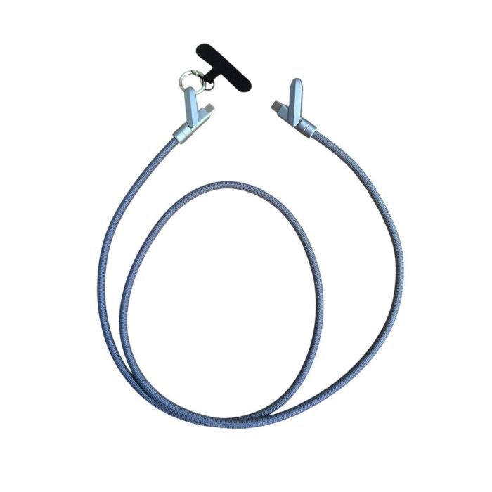 Дата кабель USB-C to USB-C 1.2m PD3.1 100W braided black XoKo (XK-SC-HLD-200-BK)