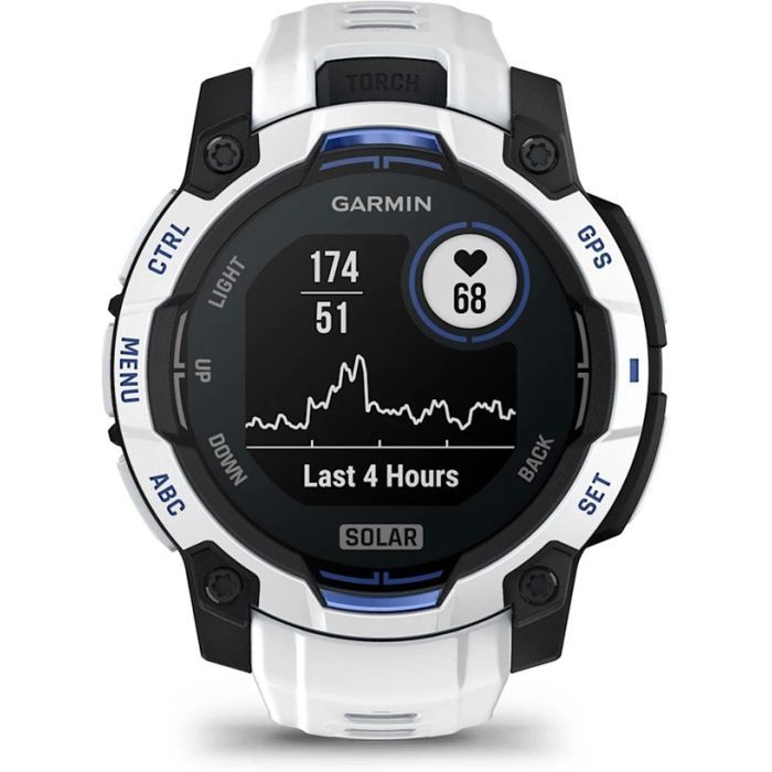 Смарт-часы Garmin Instinct 3, 45mm, Solar, Whitestone with Whitestone Band, GPS смарт-годинник (010-02934-03) изображение 2