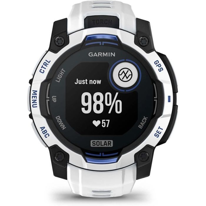 Смарт-часы Garmin Instinct 3, 45mm, Solar, Whitestone with Whitestone Band, GPS смарт-годинник (010-02934-03) изображение 9