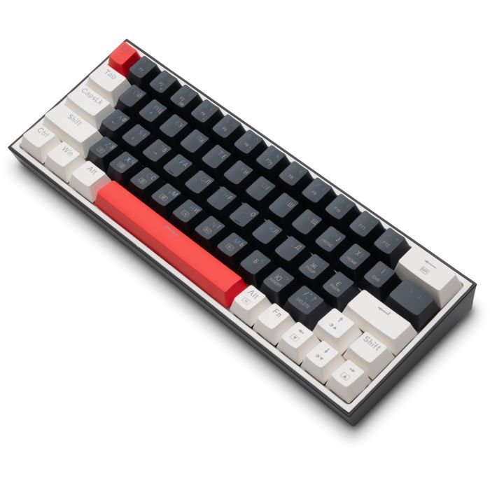 Клавіатура Thunderobot K63 RGB Red Switch USB UA Black (6932066313456) зображення 4