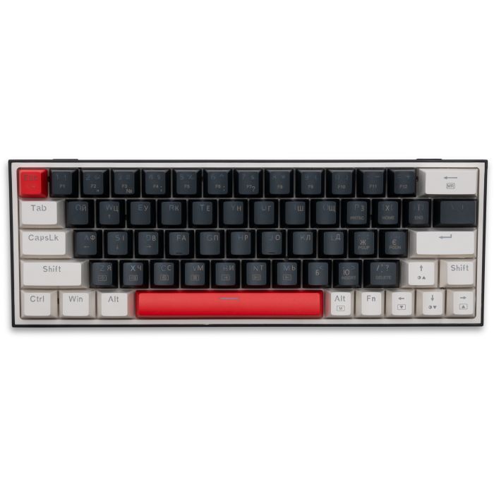 Клавіатура Thunderobot K63 RGB Red Switch USB UA Black (6932066313456) зображення 5