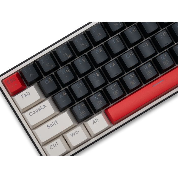 Клавіатура Thunderobot K63 RGB Red Switch USB UA Black (6932066313456) зображення 9