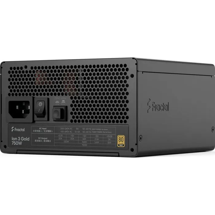 Блок питания Fractal Design 750W Ion 3 Gold (FD-P-IA3G-750-EU) изображение 11